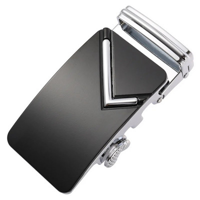 Jauna modes vīriešu sakausējuma jostas sprādze vīriešiem biznesa automātiska sprādze, kas piemērota 3,5 cm platumā, neporaina sprūdrata josta, augstas kvalitātes