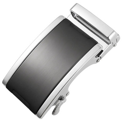 Jauna modes vīriešu sakausējuma jostas sprādze vīriešiem biznesa automātiska sprādze, kas piemērota 3,5 cm platumā, neporaina sprūdrata josta, augstas kvalitātes