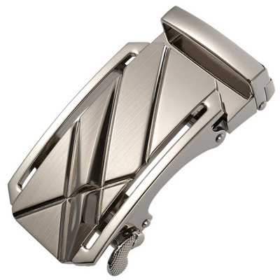 Jauna modes vīriešu sakausējuma jostas sprādze vīriešiem biznesa automātiska sprādze, kas piemērota 3,5 cm platumā, neporaina sprūdrata josta, augstas kvalitātes