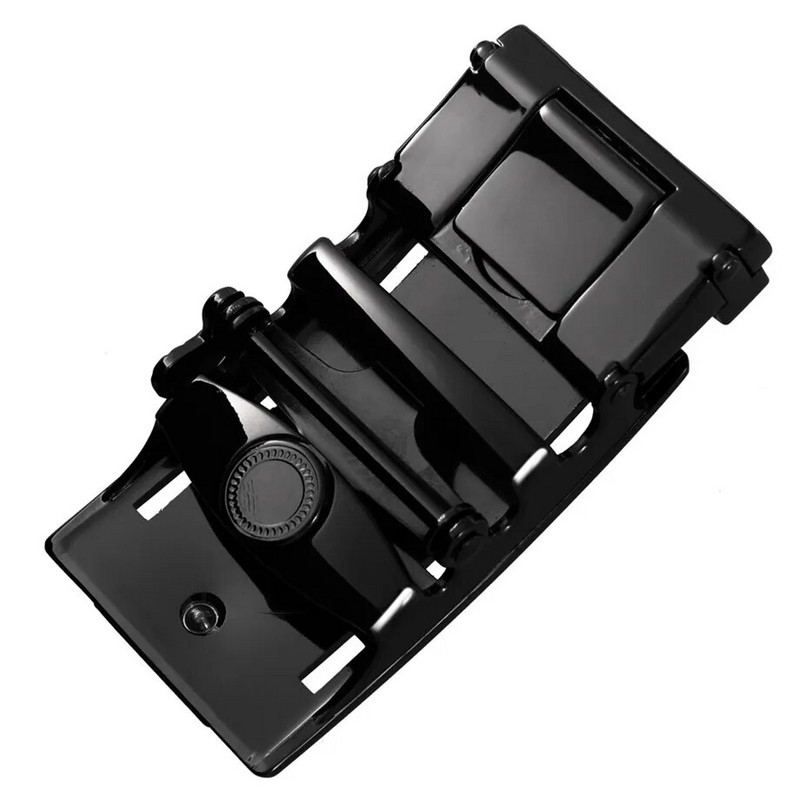 Jauna modes vīriešu sakausējuma jostas sprādze vīriešiem biznesa automātiska sprādze, kas piemērota 3,5 cm platumā, neporaina sprūdrata josta, augstas kvalitātes