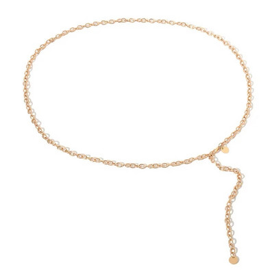 Mood naiste naiste vöörihm Metall kuldne hõbedane vöörihm kleidirihm särkidele riided aksessuaarid