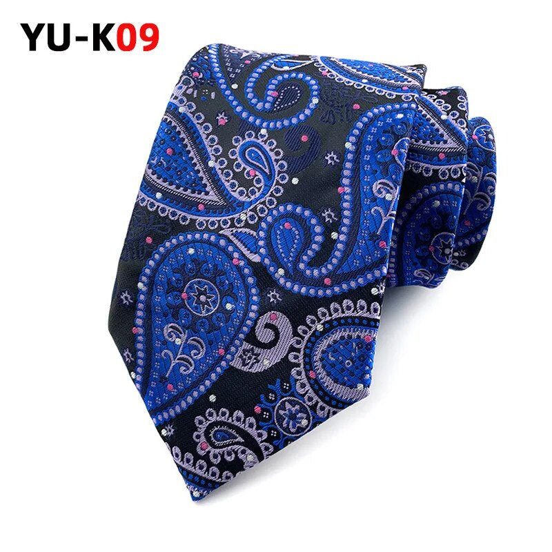 Ricnais Crveno Zelena 8 cm svilena jacquard tkana kravata Za muškarce Kravata za vjenčanje Poslovne formalne prilike Zabava Ležerni dar