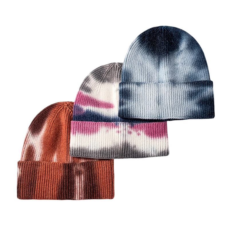 Beanie kape za muškarce Žene Tople pletene kape na vezanje Zimske kape s lubanjom Pokrivala za glavu