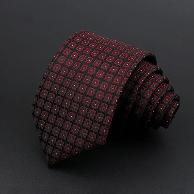 Kravata za muškarce Jacquard prugasta karirana paisley plava crvena kravata poliester muška uska kravata uski smoking odijelo košulja dodatak poklon