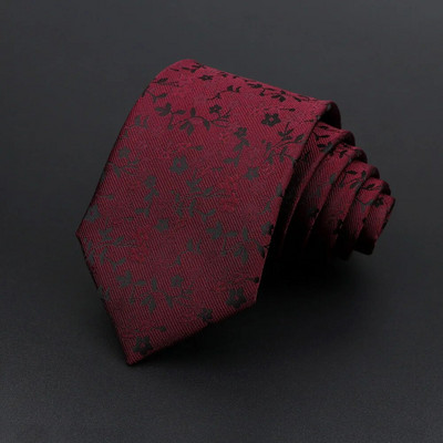 Kravata za muškarce Jacquard prugasta karirana paisley plava crvena kravata poliester muška uska kravata uski smoking odijelo košulja dodatak poklon