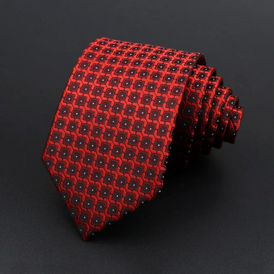 Kravata za muškarce Jacquard prugasta karirana paisley plava crvena kravata poliester muška uska kravata uski smoking odijelo košulja dodatak poklon