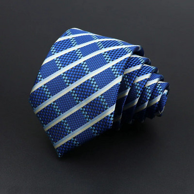 Kravata za muškarce Jacquard prugasta karirana paisley plava crvena kravata poliester muška uska kravata uski smoking odijelo košulja dodatak poklon