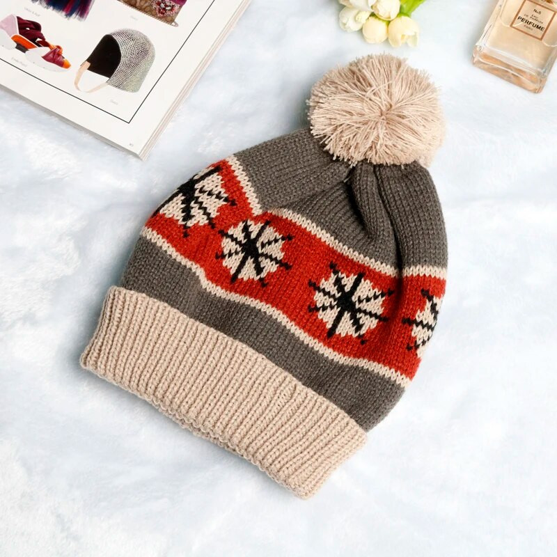 Játék Ne éhezz Kötött sapkák nőknek Férfiak Őszi Téli Meleg Plüss Kalap Női Kültéri Sí Hósapkák Karácsonyi ajándék