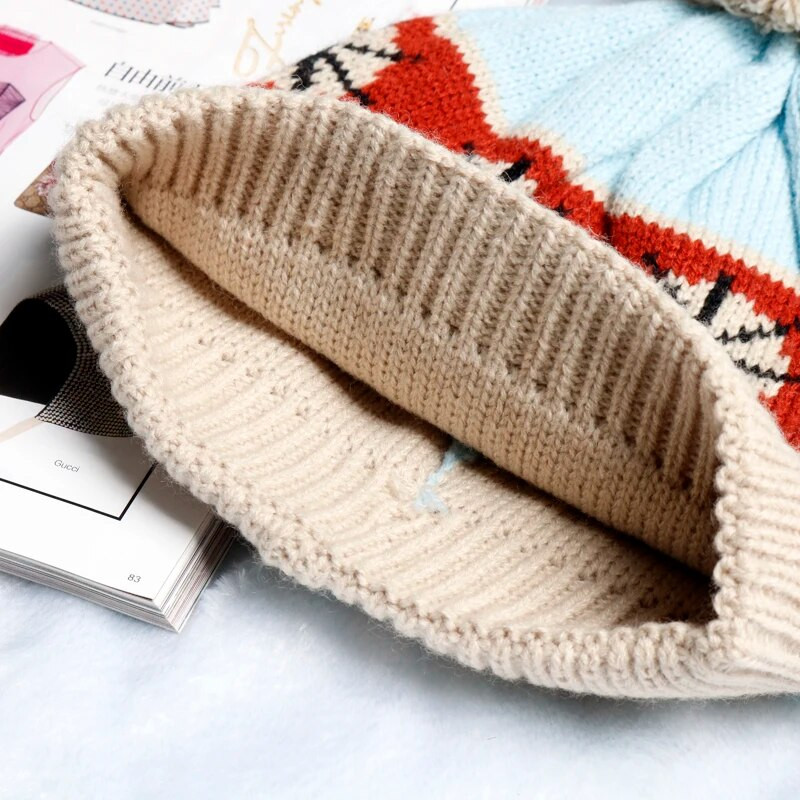 Játék Ne éhezz Kötött sapkák nőknek Férfiak Őszi Téli Meleg Plüss Kalap Női Kültéri Sí Hósapkák Karácsonyi ajándék