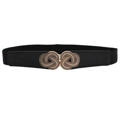 Sieviešu šaura josta kleitām Sieviešu modes elastīgas jostas vidukļa jostas siksniņa, piemērota jostasvietai no 68 cm līdz 100 cm