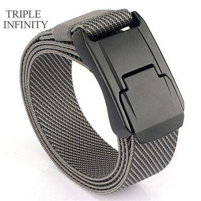 Elastični remen za traperice za muškarce Metalna kopča za obuku Radni taktički remen Udoban visokokvalitetni muški remen Pojas za muškarce Poklon