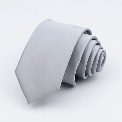 Muška ležerna 6CM kravata Muške uske kravate Crvena Crna Plava Jednobojna, uska, uska haljina za mladoženju, Kravata, poklon