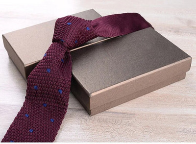 Nova tanka pletena kravata od 6 cm za muškarce, slobodno vrijeme, poslovna uska kravata, tamnoplava Bule, šarene prugaste modne cvjetne kravate, dodaci