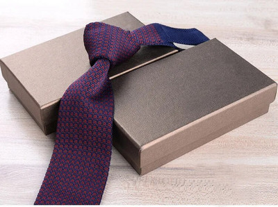 Nova tanka pletena kravata od 6 cm za muškarce, slobodno vrijeme, poslovna uska kravata, tamnoplava Bule, šarene prugaste modne cvjetne kravate, dodaci