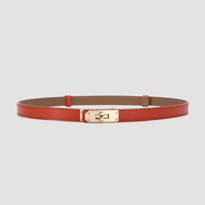 Slēdzene ar sprādzi, ādas josta Sieviešu luksusa dizaineru augstas kvalitātes zīmola kleitu aksesuāri Goth Punk tievās jostas korsetes jostasvieta