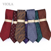 Modni teksturirani Paisley Jacquard 8cm Kravata od poliestera Zelena Crvena Plava Mornarsko smeđa Muško odijelo za večeru Dodatak Kravata Poklon