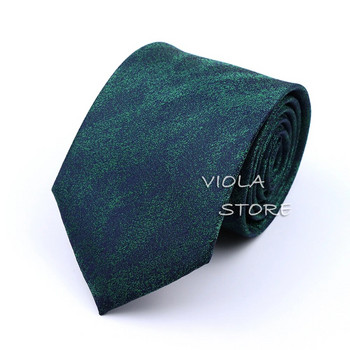Μόδα υφή Paisley Jacquard 8cm Γραβάτα Πολυεστέρας Πράσινο Κόκκινο Μπλε Ναυτικό Καφέ Ανδρικό Κοστούμι Δείπνου Αξεσουάρ Cravat Δώρο