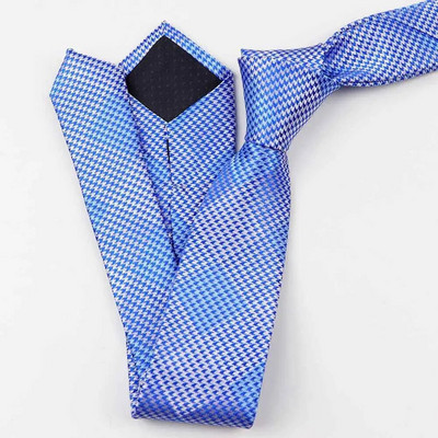 Pretapaugšanas pleds žakarda kaklasaite 6 cm pelēka zila sarkana rozā poliestera tievs, tievs vīriešu kaklasaite dāvanai smokings, banketu kaklasaite