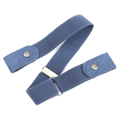 Pandlaga rihmad naistele Meeste teksapüksid Kleit ilma pandlaga Reguleeritav veniv elastne vöörihm nähtamatu vöö DropShipping