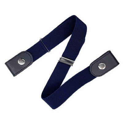 Pandlaga rihmad naistele Meeste teksapüksid Kleit ilma pandlaga Reguleeritav veniv elastne vöörihm nähtamatu vöö DropShipping