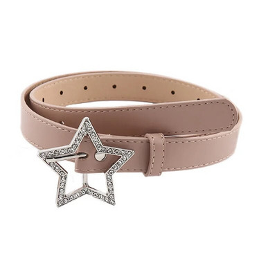 Star Rhinestone josta sievietēm Mode Y2k 2000s vidukļa siksna Sieviešu meitene Džinsi Kleita Bikses Dekoratīvi jostasvietas aksesuāri