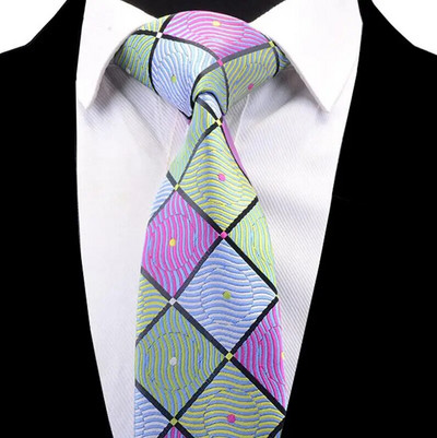 Ricnais uustulnuk lilleline lips Jacquard kootud siidist kaelalips ruuduline pulmalips meestele pidulik triibuline lips ülikond äripidu