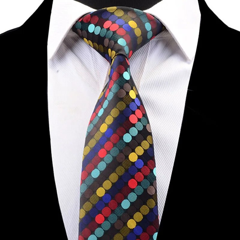 Ricnais uustulnuk lilleline lips Jacquard kootud siidist kaelalips ruuduline pulmalips meestele pidulik triibuline lips ülikond äripidu