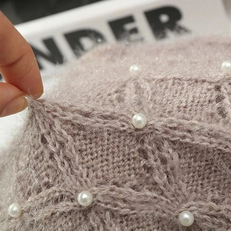 Ženska zimska kapa Visoko elastična ulična odjeća Topla protiv skupljanja Ženska zimska kapa Ženska kapa za odmor