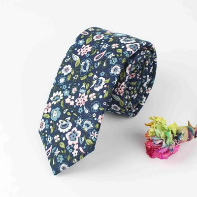Starinska kravata s cvjetnim uzorkom od 6,5 cm, 100% pamuk, modna muška vjenčanica, smoking, poklon leptir mašna, 14 boja