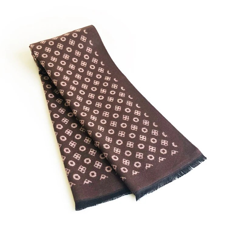 Jesen Zima Topli šal za muškarce Luksuzni brend Poslovni šalovi Kašmir Pamuk Muški šal Šal Modni ležerni šalovi Omotači