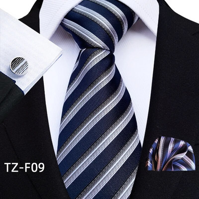 Paisley kaklasaites vīriešiem Luksusa zīda apdrukas žakarda kaklasaite, austa kabatas kvadrātveida aproču pogas, dāvanu komplekts vīriešiem kāzu biznesa kaklasaite