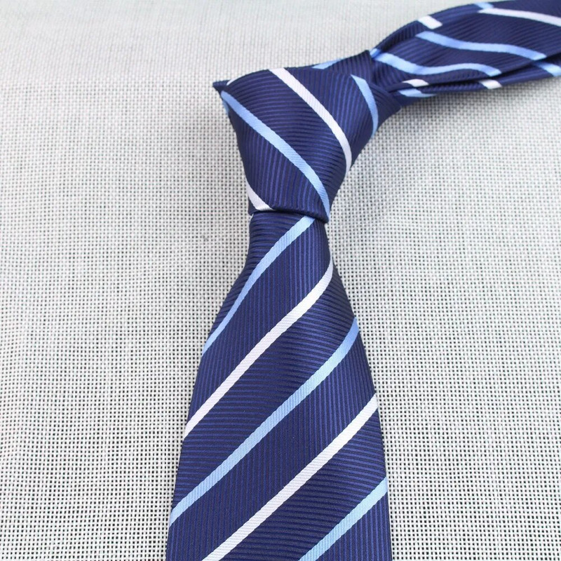 Ανδρική επαγγελματική γραβάτα επίσημη ριγέ κουκκίδα Γραβάτα γάμου 8 εκατοστών Classic Corbata Gravata