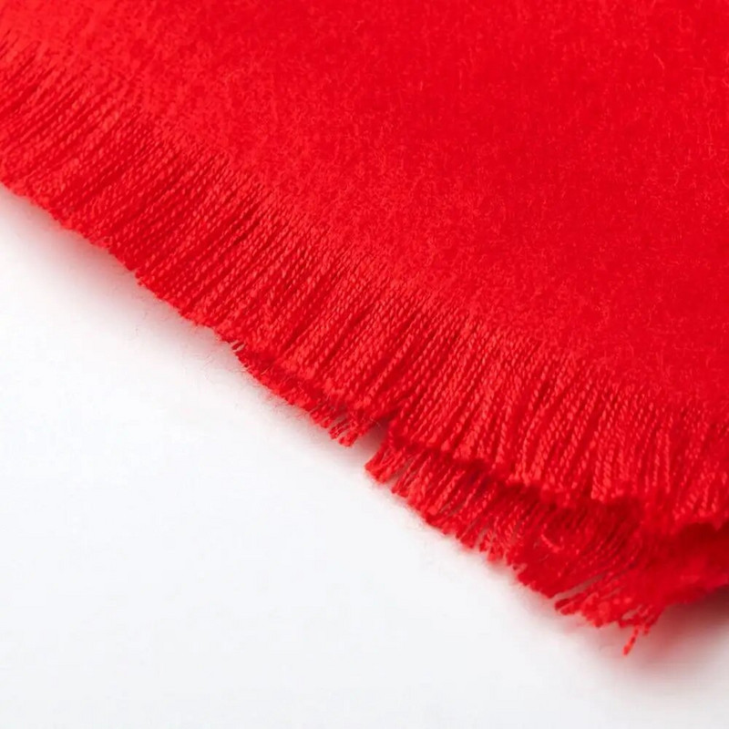 Jesen Zima Topli mekani muški šal Modni jednostavni jednobojni šalovi od kašmira Visokokvalitetni muški sivi crni crveni Neckcherif šalovi