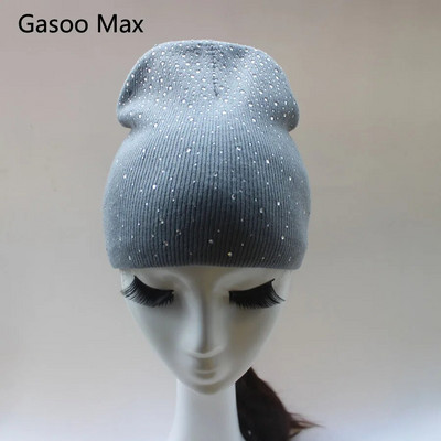 Nove zimske kape za 2021. za žene, muškarce, kape, pletene jednobojne hladne kape, jesenske ženske kape, tople kape s šeširom, ležerna kapa, veleprodaja