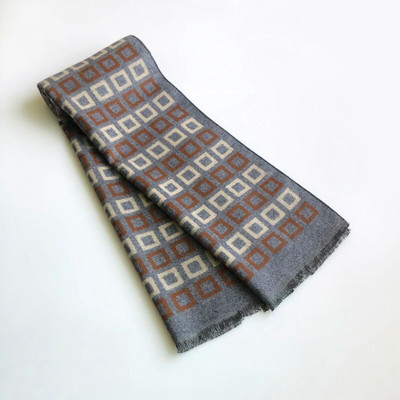 2023 Klasični muški zimski karirani šal Vjetrootporan Topli pamučni šalovi Šalovi Mekani ležerni šalovi Muški poslovni šal