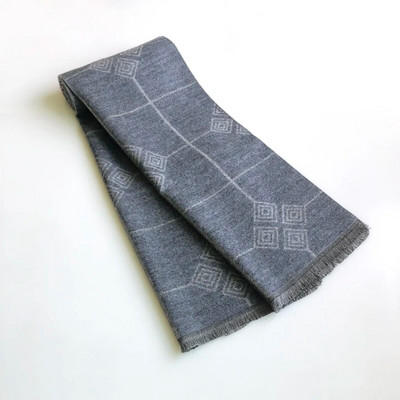 2023 Klasični muški zimski karirani šal Vjetrootporan Topli pamučni šalovi Šalovi Mekani ležerni šalovi Muški poslovni šal