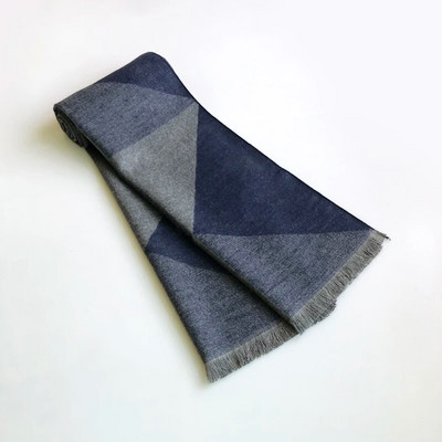 2023 Klasični muški zimski karirani šal Vjetrootporan Topli pamučni šalovi Šalovi Mekani ležerni šalovi Muški poslovni šal