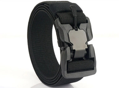 Uus taktikaline vöö magnetpandlaga kiirkinnitusega elastne rihm vabaaja nailonist tööriistade treeningrihm meeste püksirihm