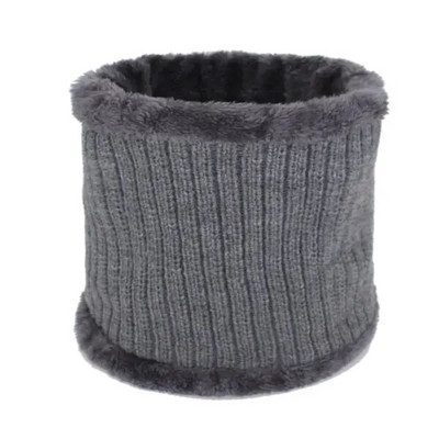 Prsten Debeli ovratnik Ovratnik Zimski muški šal Zimski šalovi za muškarce Žene Warp O izrez Snood šal Toplo krzno Mekani muški zimski šalovi