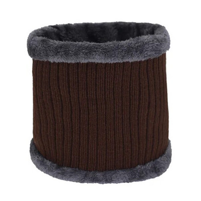 Prsten Debeli ovratnik Ovratnik Zimski muški šal Zimski šalovi za muškarce Žene Warp O izrez Snood šal Toplo krzno Mekani muški zimski šalovi