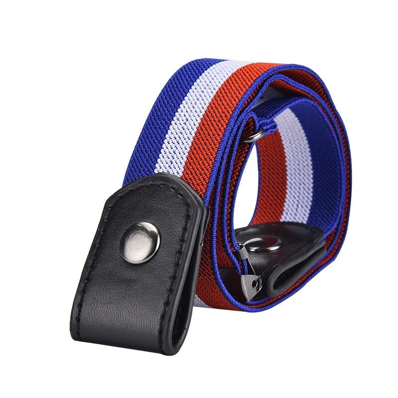 Uus meeste ja naiste nähtamatu ilma pandlaga vöö õmblusteta laisk Teksad Vöövöö Naiste Punk Elastne Nähtamatu Pandlaga vöö