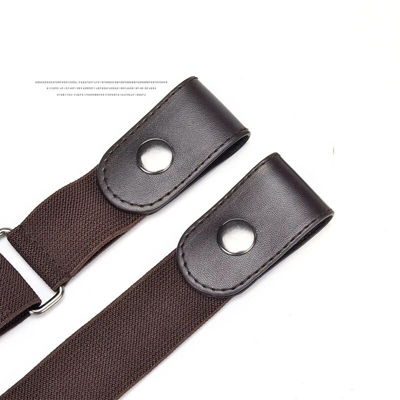 Uus meeste ja naiste nähtamatu ilma pandlaga vöö õmblusteta laisk Teksad Vöövöö Naiste Punk Elastne Nähtamatu Pandlaga vöö