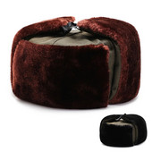 Ruska zimska ushanka Vojska SSSR-a Sovjetska kapa od umjetnog krzna Muškarci Ženska čvrsta zimska topla bomber kapa s naušnicama Krznena kapa Swanowing