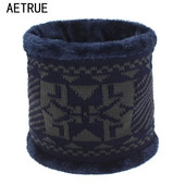 Sieviešu Ziemas Šalle Gredzens Vīriešu Ziemas Trikotāžas Šalles Sievietēm O Kakls Šalle Snood Warp Apkakle Silta Bieza Kažokāda Apdruka Vīriešu Šalles