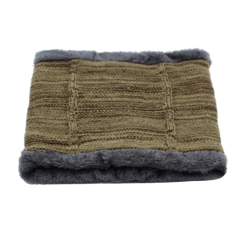 AETRUE Modni zimski muški prsten za šalove Zimski šalovi za muškarce Žene Warp podebljani vuneni ovratnik Snood Topli mekani šalovi 2018.