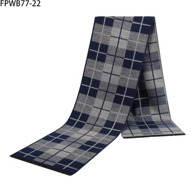 Muški jesenski zima karirani šal Džentlmen Luksuzni brend Prigušivač nalik kašmiru Student Proljeće Jesen Omot Mekana topla marama Novo