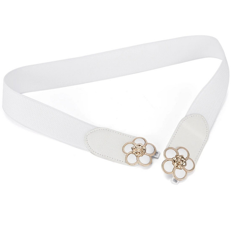 Modni ženski elastični remen, rastezljiv, klasični široki struk, širine 4,0 cm