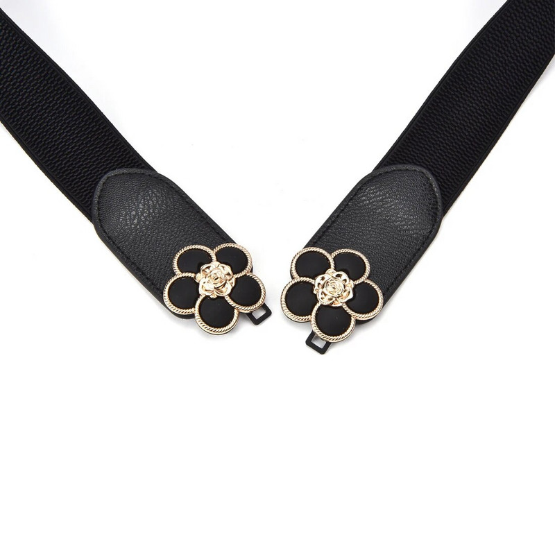 Modni ženski elastični remen, rastezljiv, klasični široki struk, širine 4,0 cm