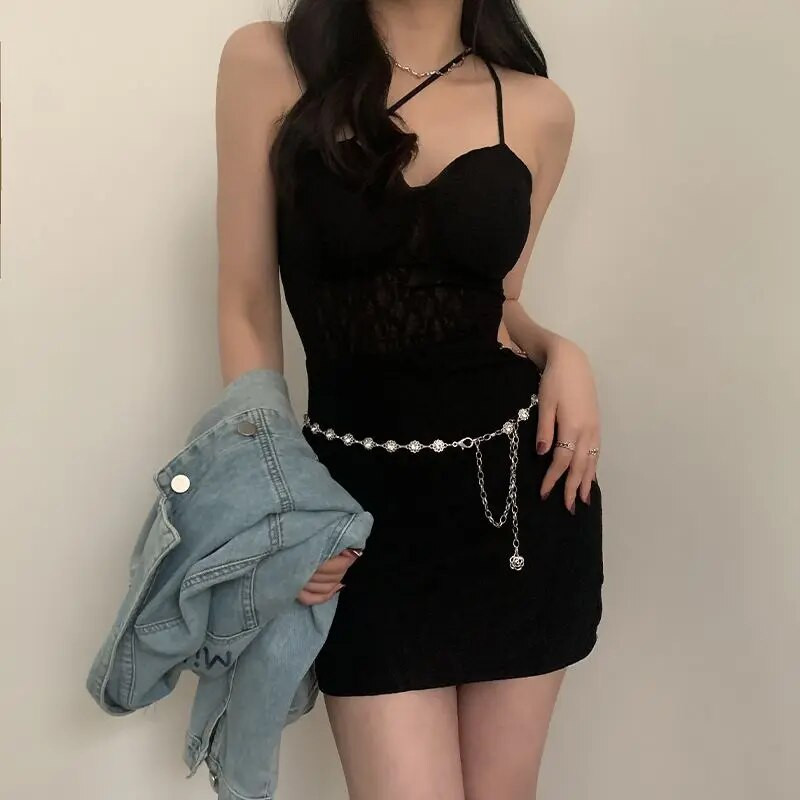 Ženski lanac oko struka Ženska starinska suknja Haljina Metalni lanac Remen Ženska moda Ljeto Ins Style Tanak pojas Dodaci 399