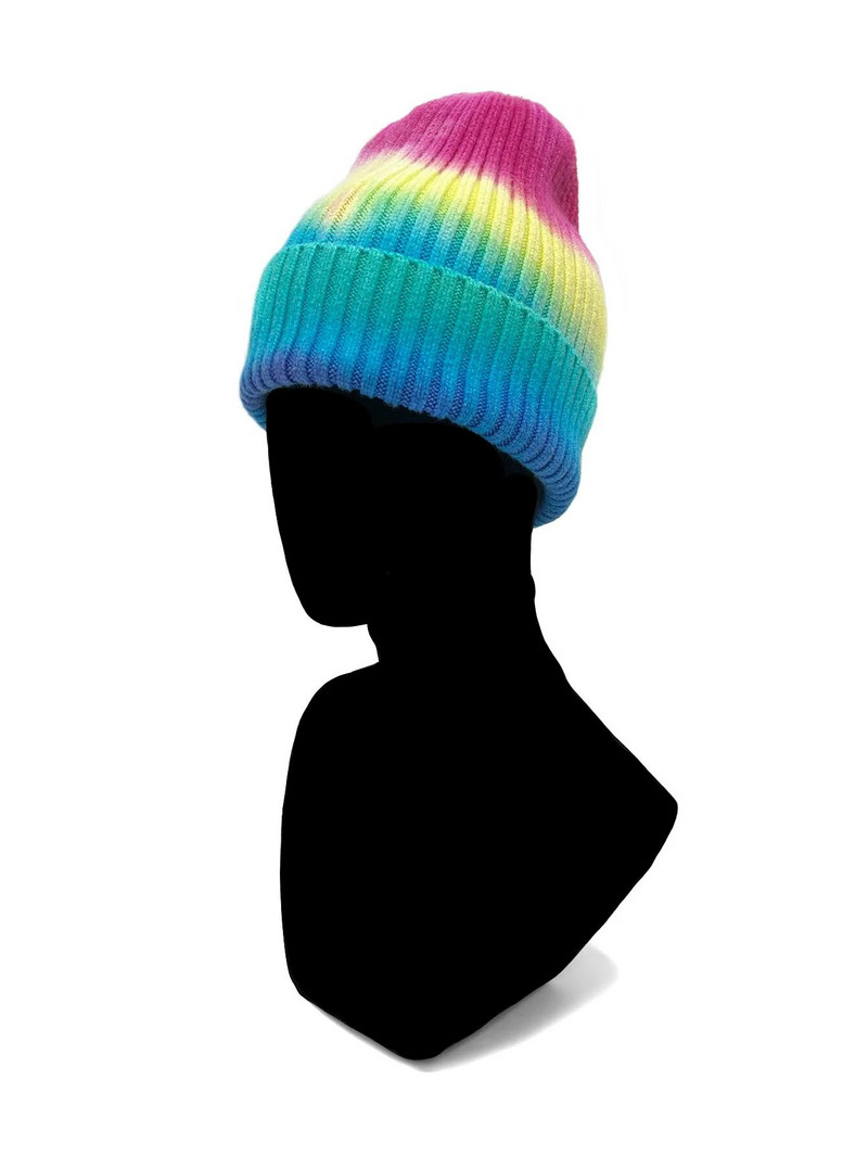 Vanjska kapa po mjeri Ženska kapa kapa duga pletena kapa za trčanje Tie Dye kapa za muškarce